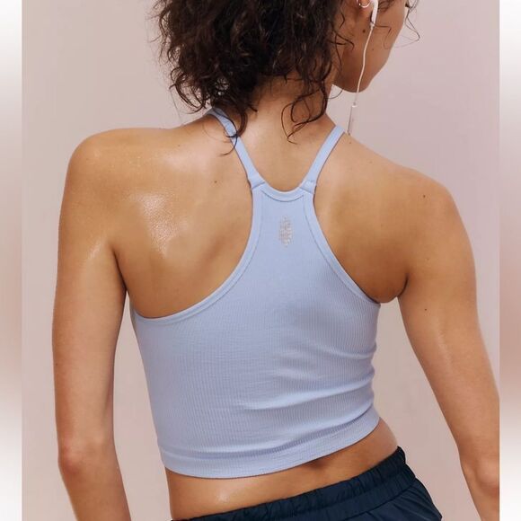 free people XL Happiness Runs Cropped Work Out Tank Top - Picture 4 of 14